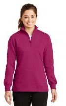 Sport-Tek� Ladies 1/4-Zip Sweatshirt